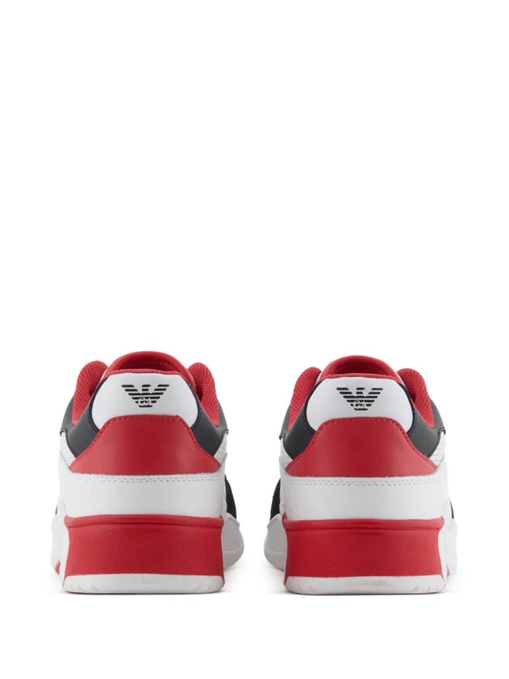 Ea7 Emporio Armani colour-block sneakers White