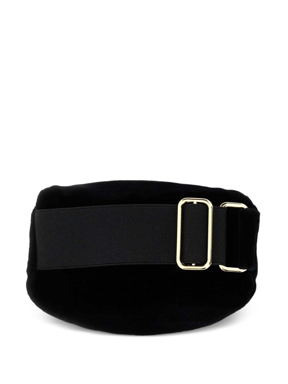 Prada velvet wrist pouch - Zwart