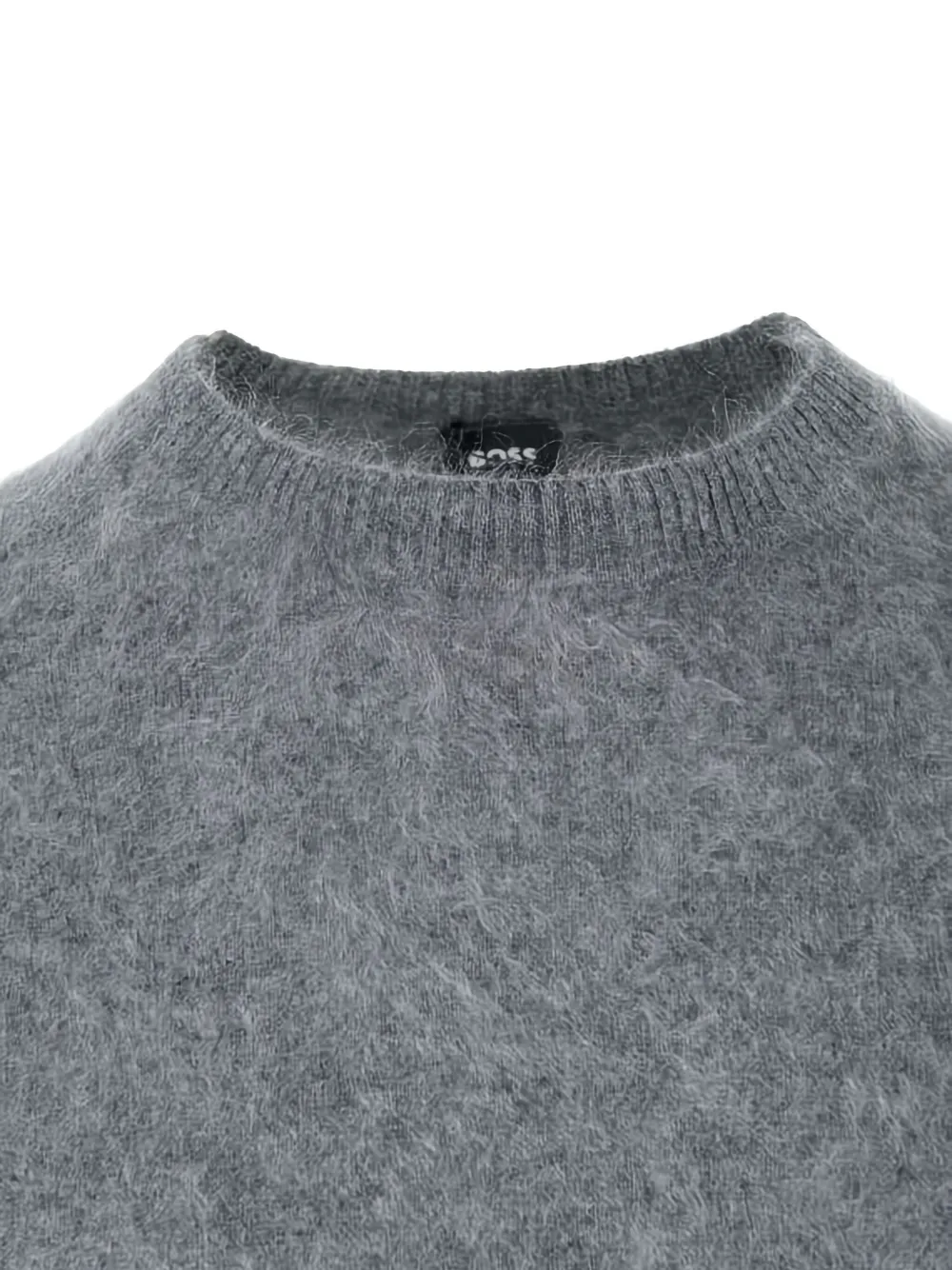 BOSS Trui met ronde hals Grijs