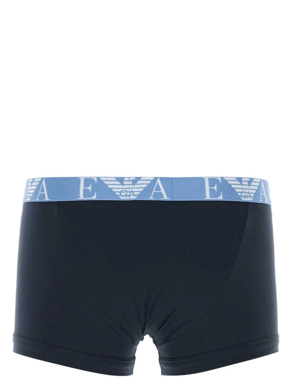 Emporio Armani logo-waistband boxers - Blauw