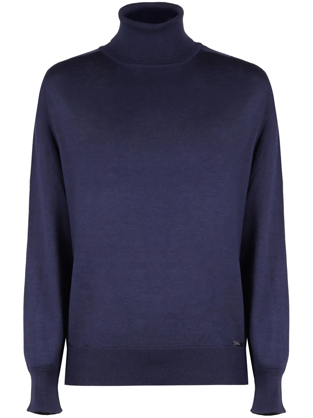 Kiton Dolcevita trui Blauw