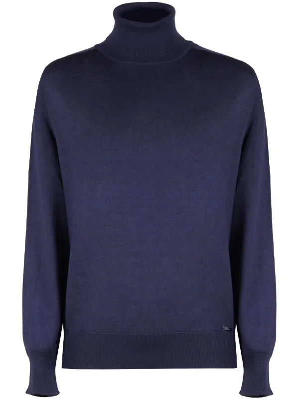 Kiton Dolcevita Sweater in Blue