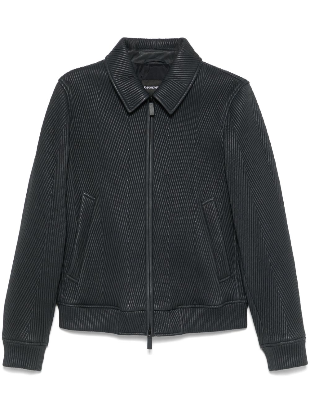 Emporio Armani matelasse bomber jacket Men