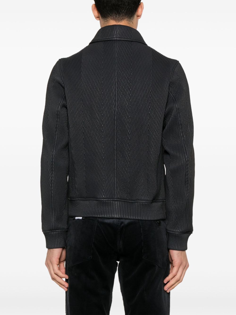 Emporio Armani matelasse bomber jacket Men