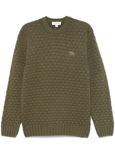 Lacoste wool crew-neck sweater Men