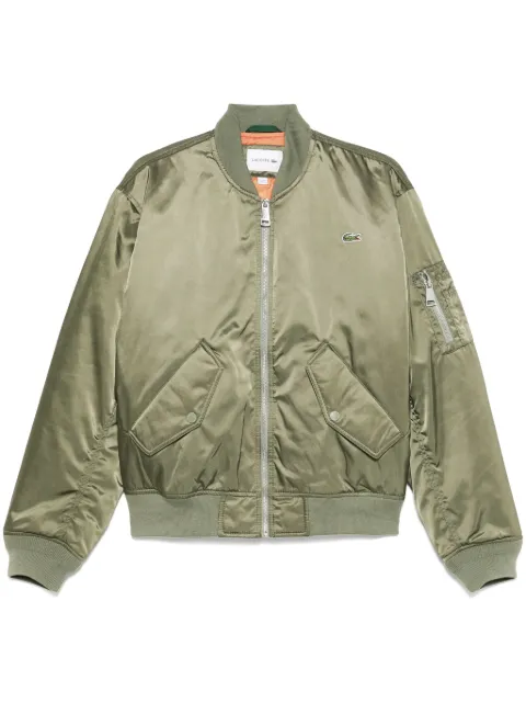 Lacoste padded bomber jacket