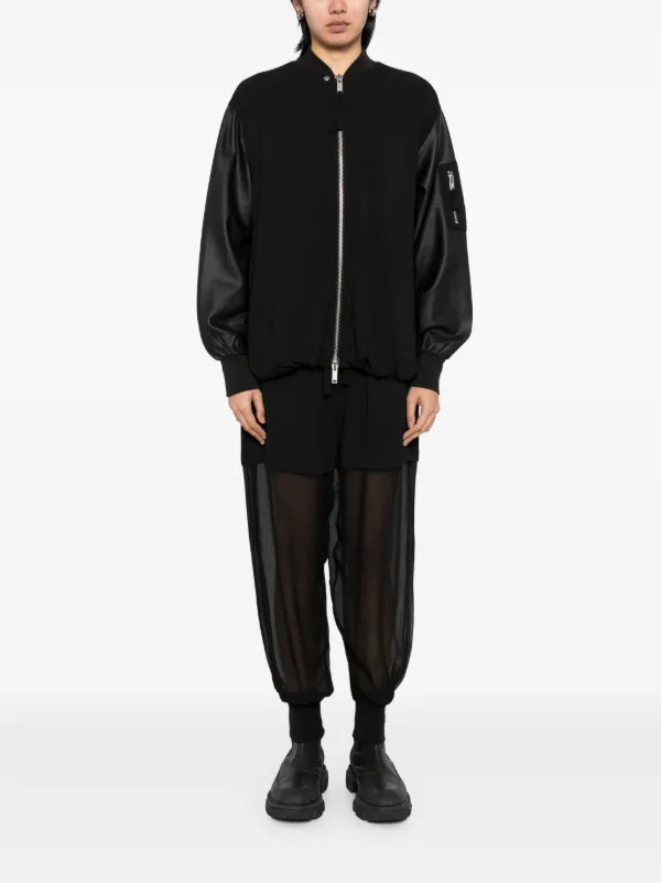 ブルゾン thom krom / BOMBER JKT / BLK Thom Krom Matmix Bomber Jacket | Black | FARFETCH