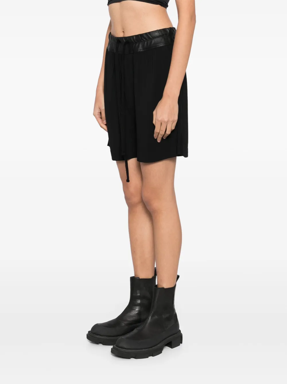 Thom Krom Lichtgewicht twill shorts Zwart