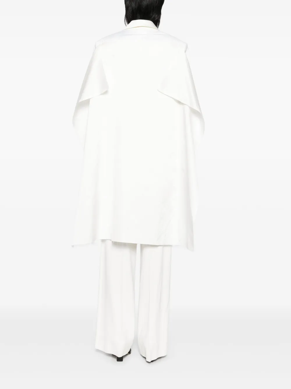 Undercover Blazer met afwerking van kant Wit