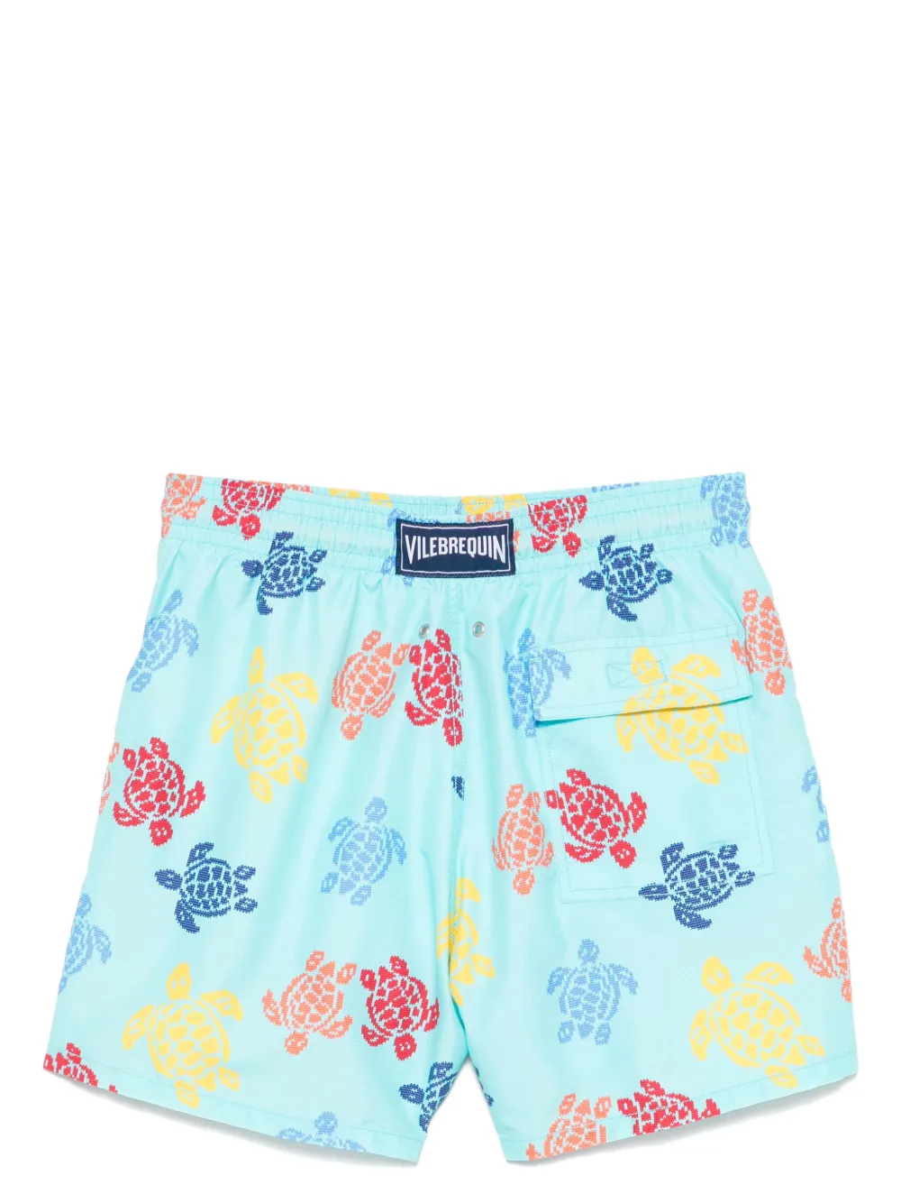 Vilebrequin x Falke Moorea zwembroek - Blauw