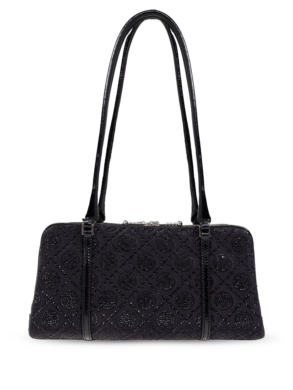 Tory Burch small T monogram shoulder bag - Black