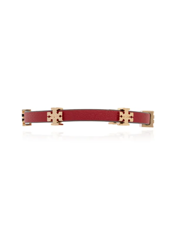 Tory Burch 【関税送料込】Eleanor レザーブレスレット Eleanor Bio Bracelet: Women's Designer Bracelets | Tory Burch