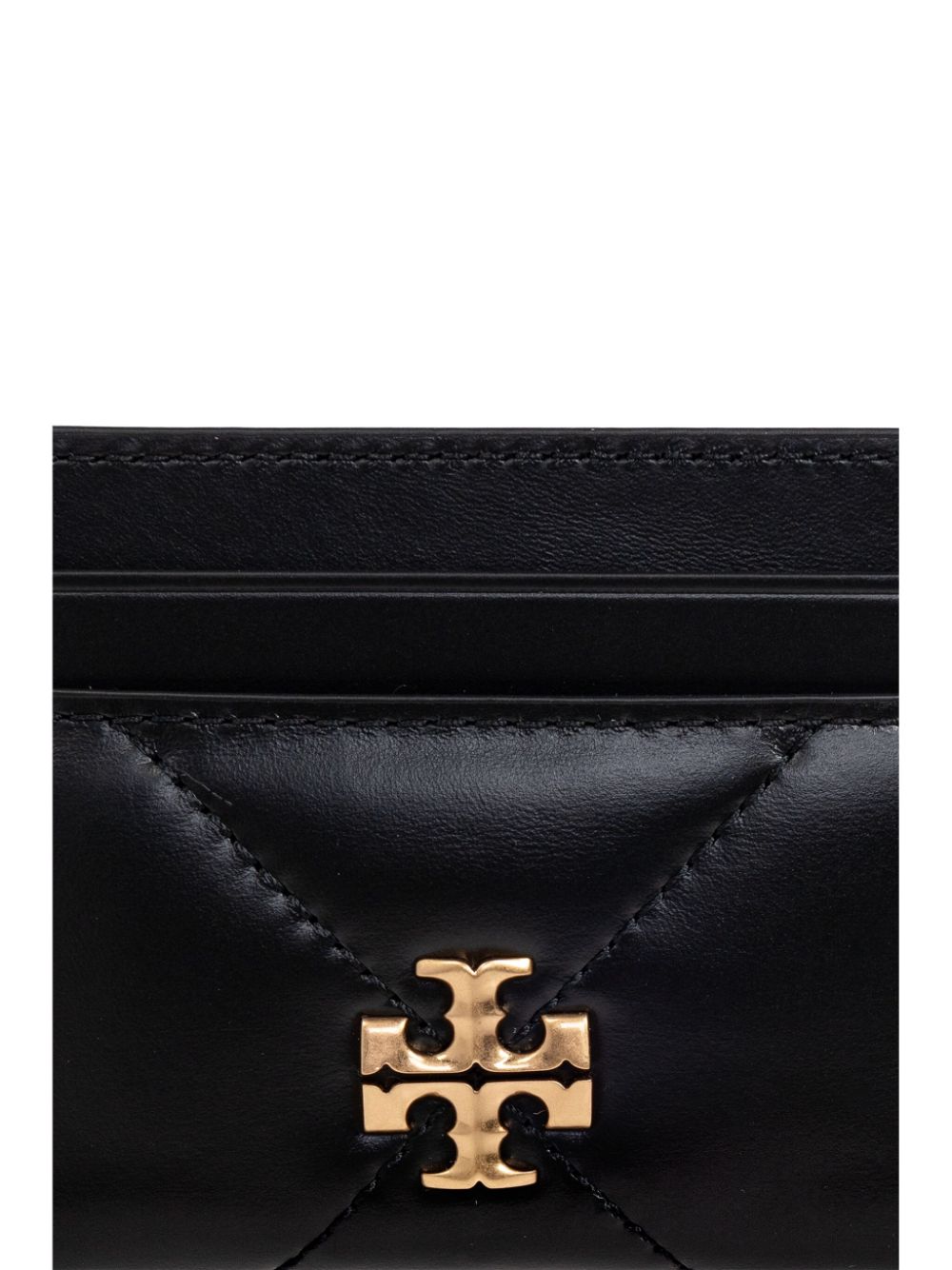 Tory Burch logo-plaque Card Holder | Black | FARFETCH