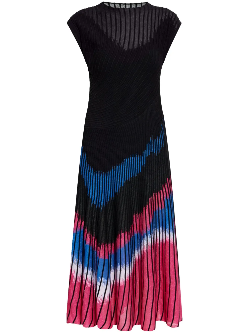 DVF Diane von Furstenberg vestido midi Rick | negro | Image 1