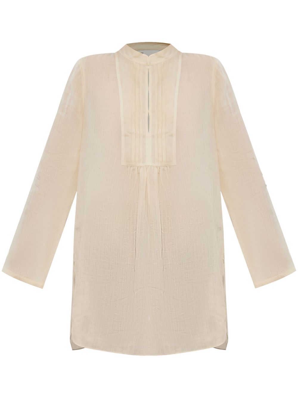 Tory Burch Tuniek met geplooid detail Beige