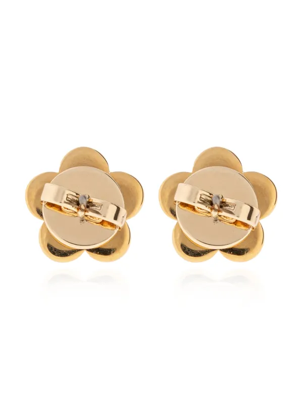 Tory Burch ロゴ ピアス | ブラック | FARFETCH JP