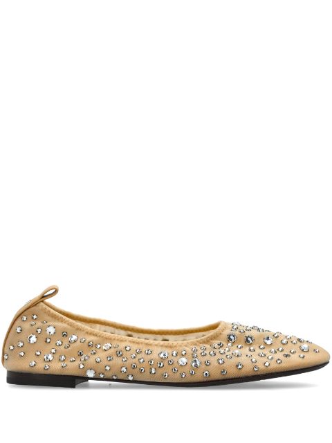 Tory Burch crystal embellished ballerina shoes Women