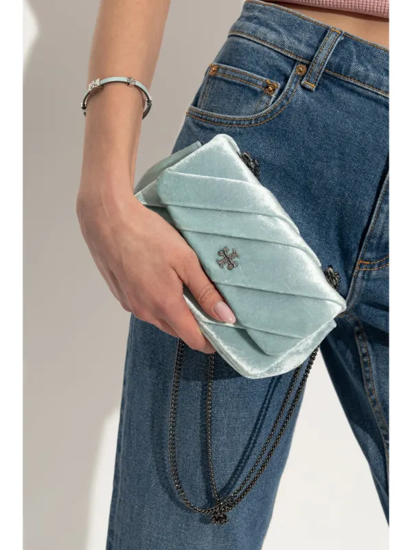 Tory Burch Kira Shoulder Bag | Blue | FARFETCH