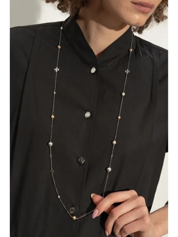Tory Burch【関税送料込&SALE】Delicate Kira ロングネックレス Kira Long Necklace: Women's Designer Necklaces | Tory Burch