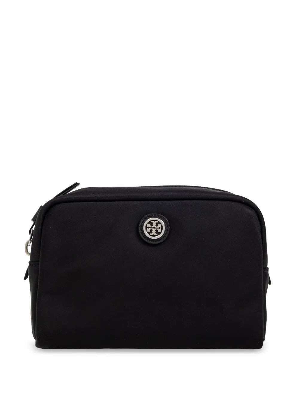 Tory Burch logo plaque Makeup Bag Black FARFETCH ZA