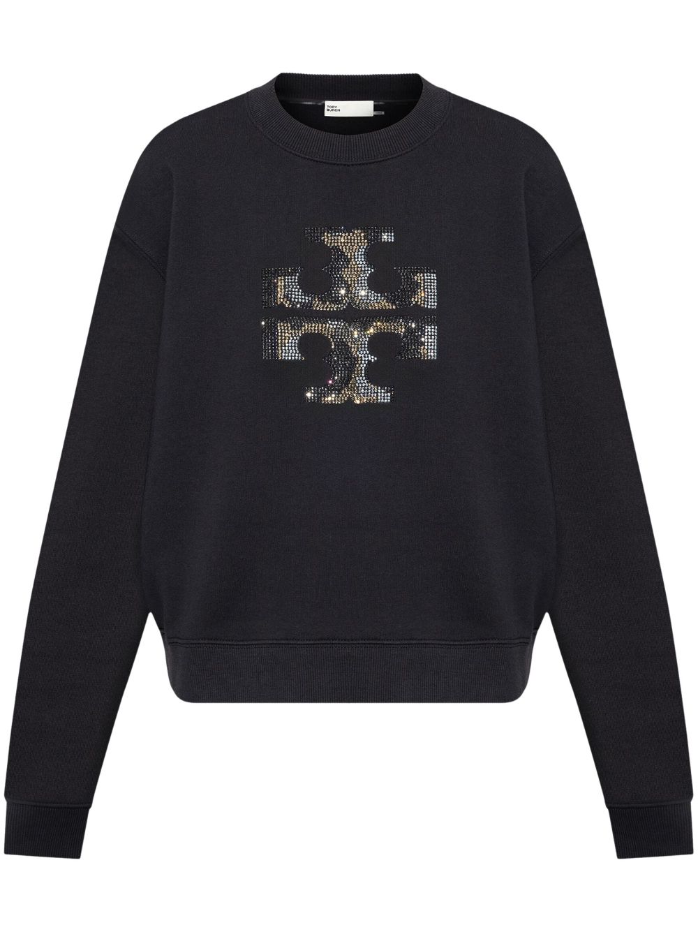 logo-embroidered sweatshirt