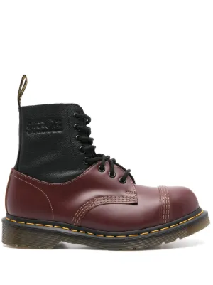 MM6 Maison Margiela x Dr. Martens レザーブーツ | ブラック
