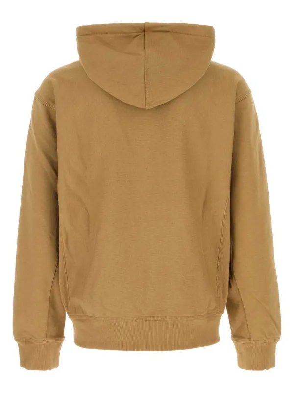 Carhartt WIP Hooded American Script Sweatshirt Neutrals FARFETCH UK