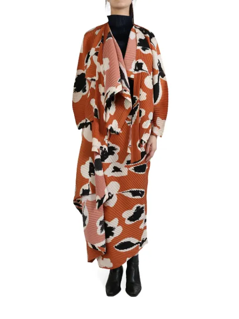 Issey Miyake Vigor Pleats coat