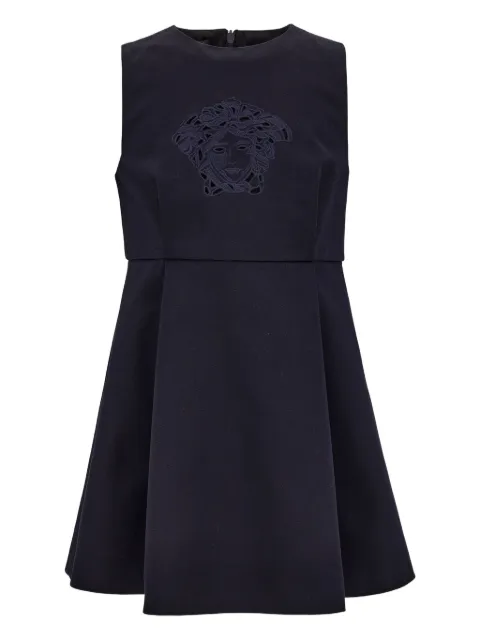 Versace Kids Medusa-appliqué dress