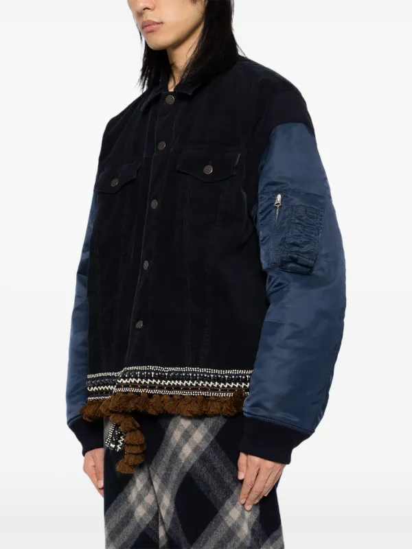 Undercover コーデュロイ ジャケット | ブルー | FARFETCH JP