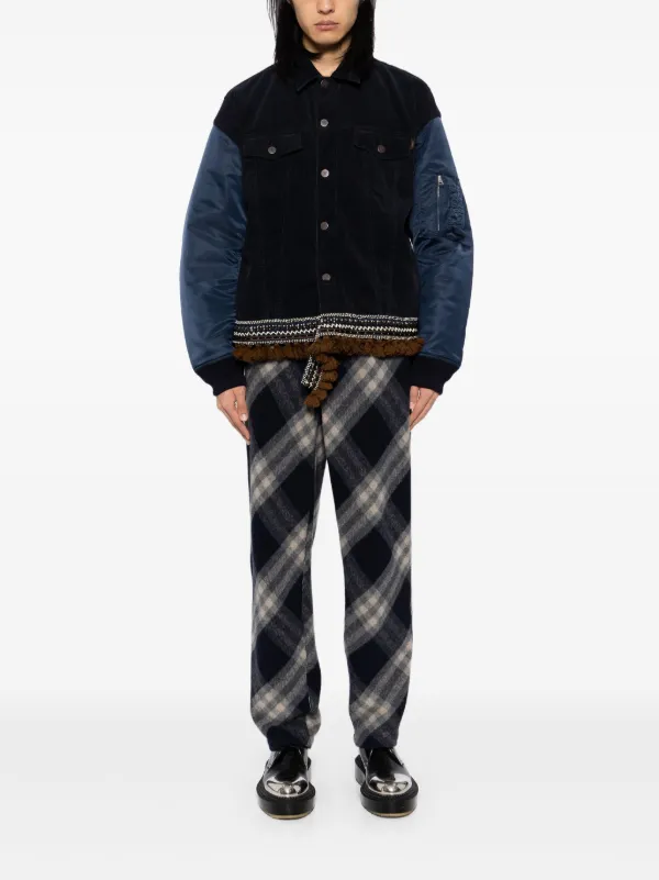 ジャケット・アウター Veritecoeur Corduroy Coat VC-2050 Men's Corduroy Jacket Winter Warm Fur Collar Coat Single