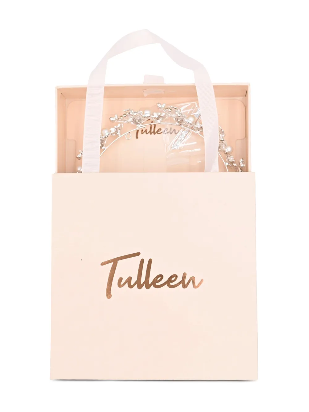  Tulleen Crystal-embellished Crown - Silver 