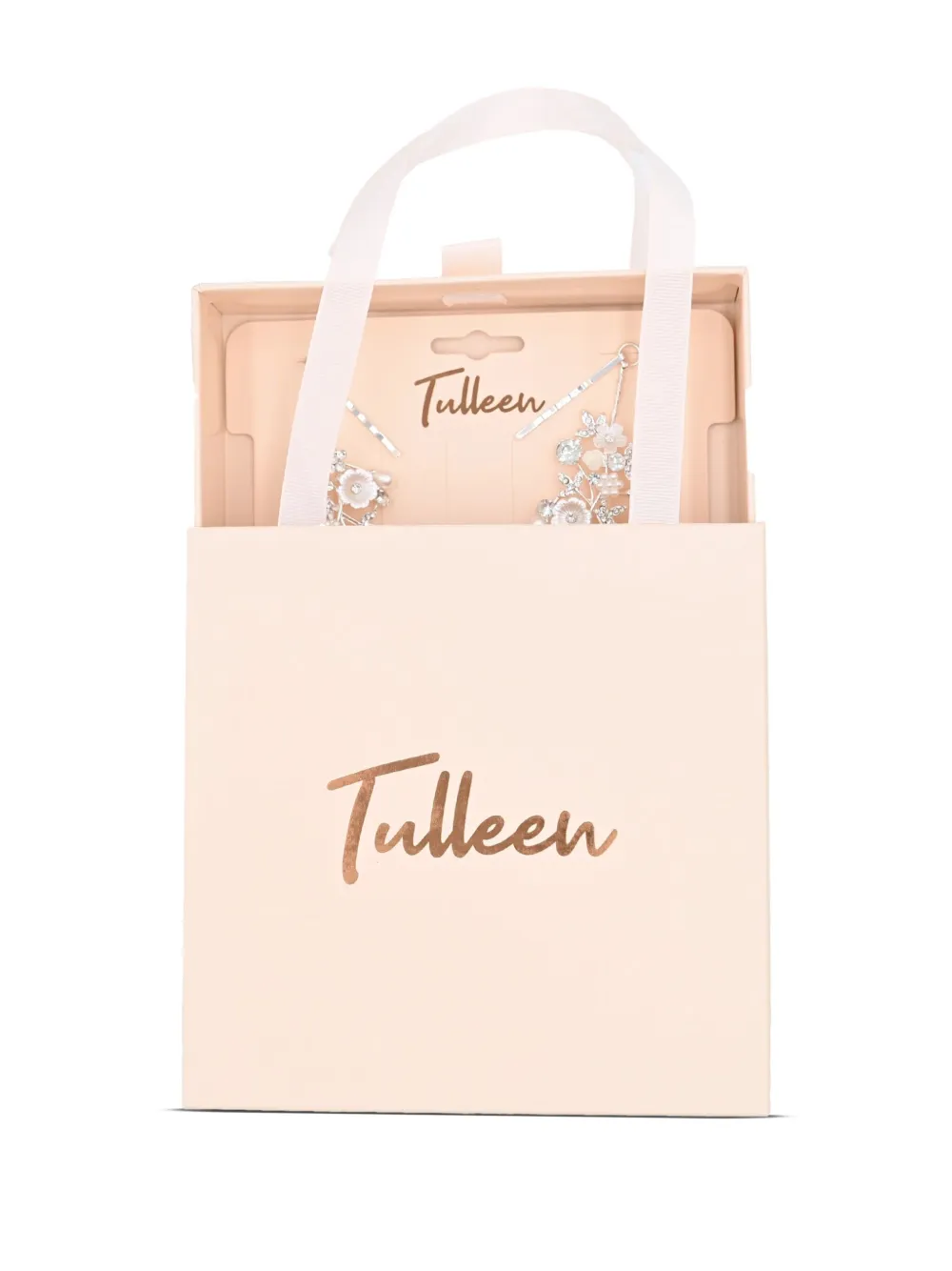 Tulleen Glower Hair Vine In Silver