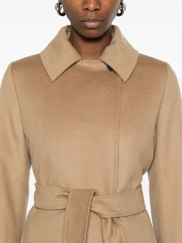 コート Max Mara Studio Sand wool Molo coat (2426086052600 020) Max Mara Studio Sand Wool Molo Coat – LOZURI®