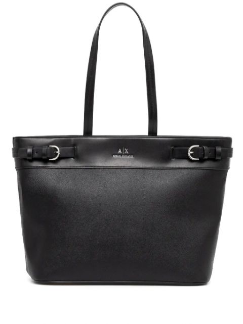 Armani Exchange buckled tote bag Women