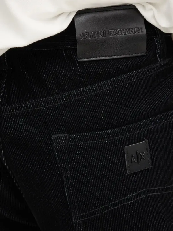 Armani Exchange コーデュロイ パンツ | ブラック | FARFETCH JP