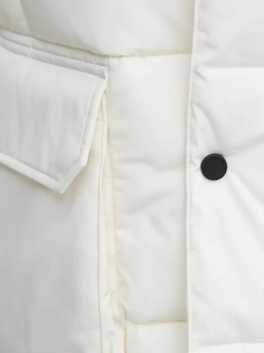 Armani Exchange Hooded Pocket Jacket In White