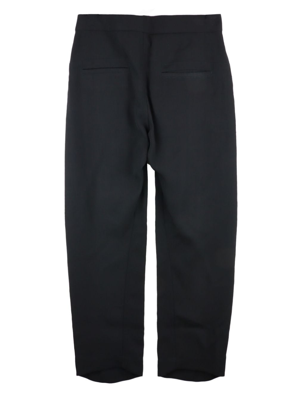 Jil Sander straight-leg trousers - Zwart