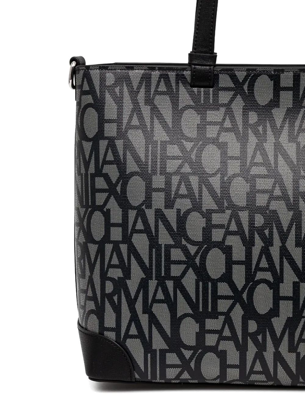 Armani Exchange monogram two-way handbag Women