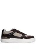Armani Exchange suede-inserts sneakers - Brown