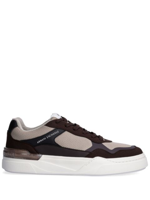 Armani Exchange suede-inserts sneakers Men