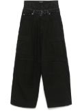 Balenciaga triple-waist trousers - Black