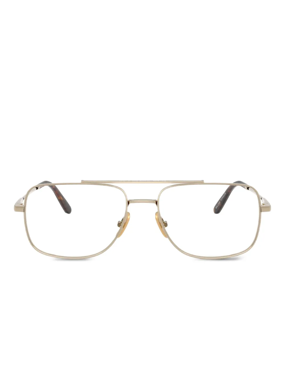 Ray-Ban William rectangle-frame glasses | Gold | Image 1