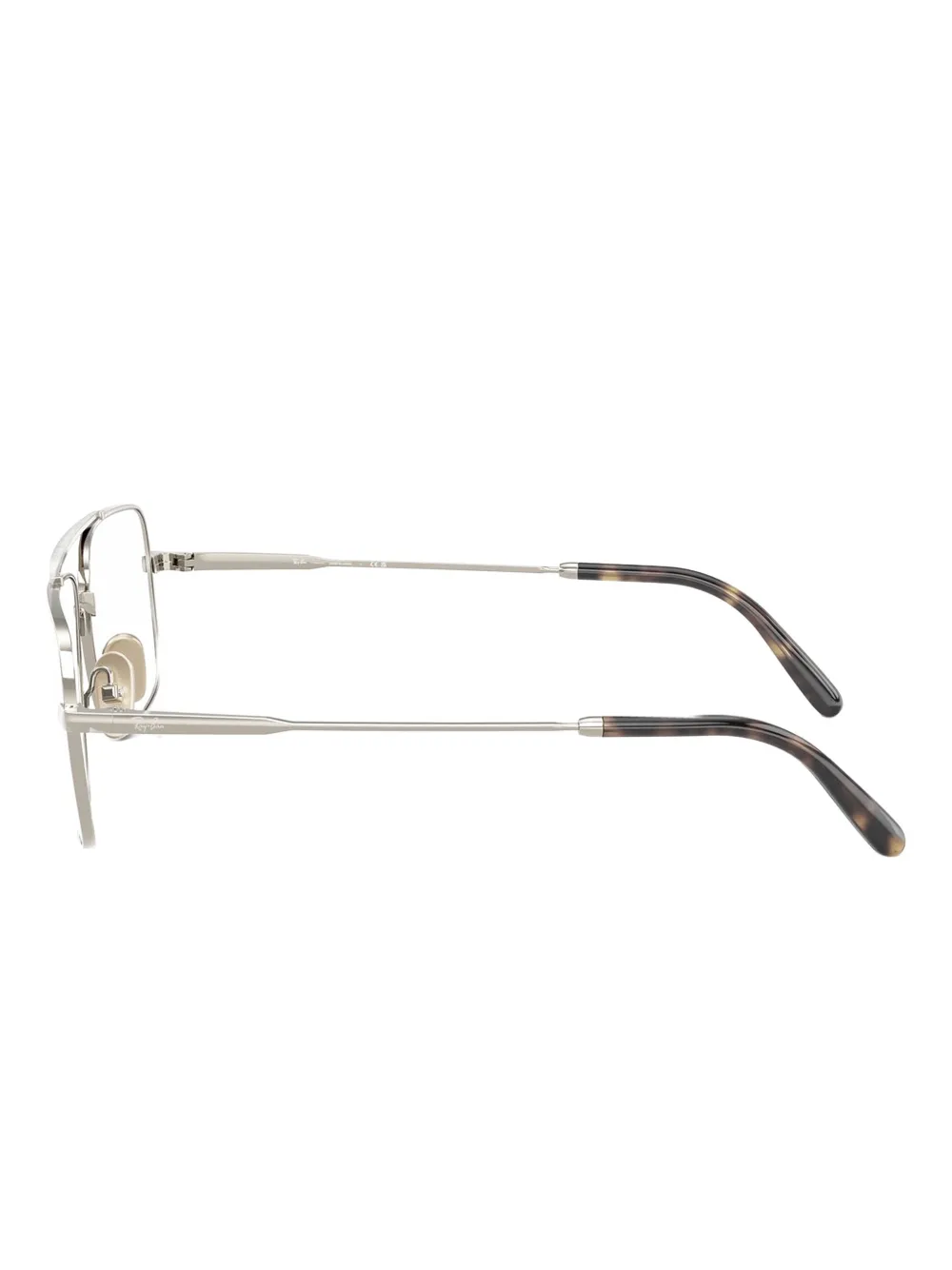 Ray-Ban William bril met rechthoekig montuur Goud
