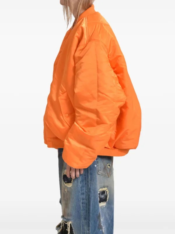 VETEMENTS Reversible Padded Jacket | Green | FARFETCH JO