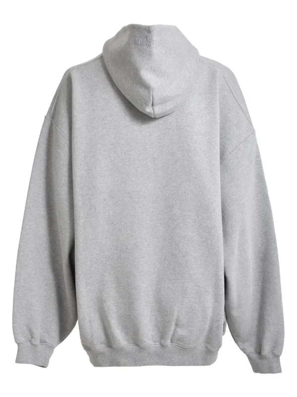 VETEMENTS スタッズトリム パーカー | グレー | FARFETCH JP