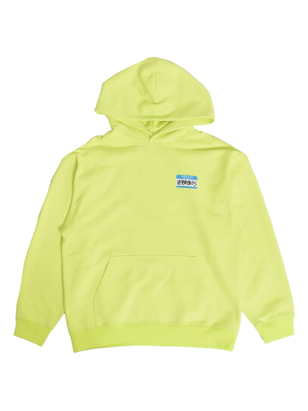 Vete ts Kids Hoodie met logoprint Geel