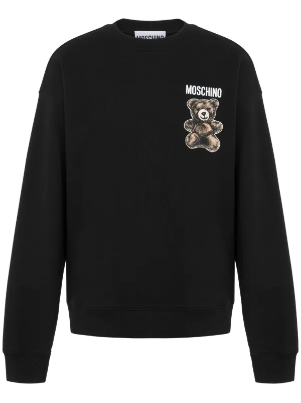 Moschino テディベア スウェットシャツ | ブラック | FARFETCH JP