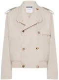 Moschino double-breasted jacket - Neutrals