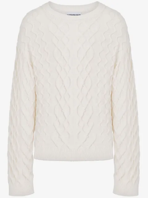 Moschino logo-plaque jumper 